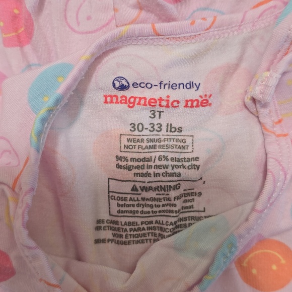 Bundle 2 Magnetic Me Girls 3t Short Sleeve Pajama Sets - Picture 3 of 5